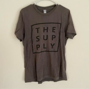 The Supply dark gray tee
